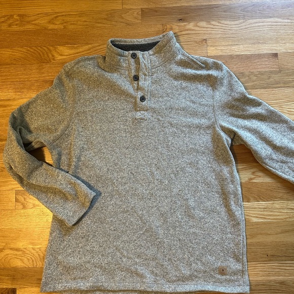 G.H. Bass & Co. Charcoal Button-Up Sweater - Picture 1 of 2